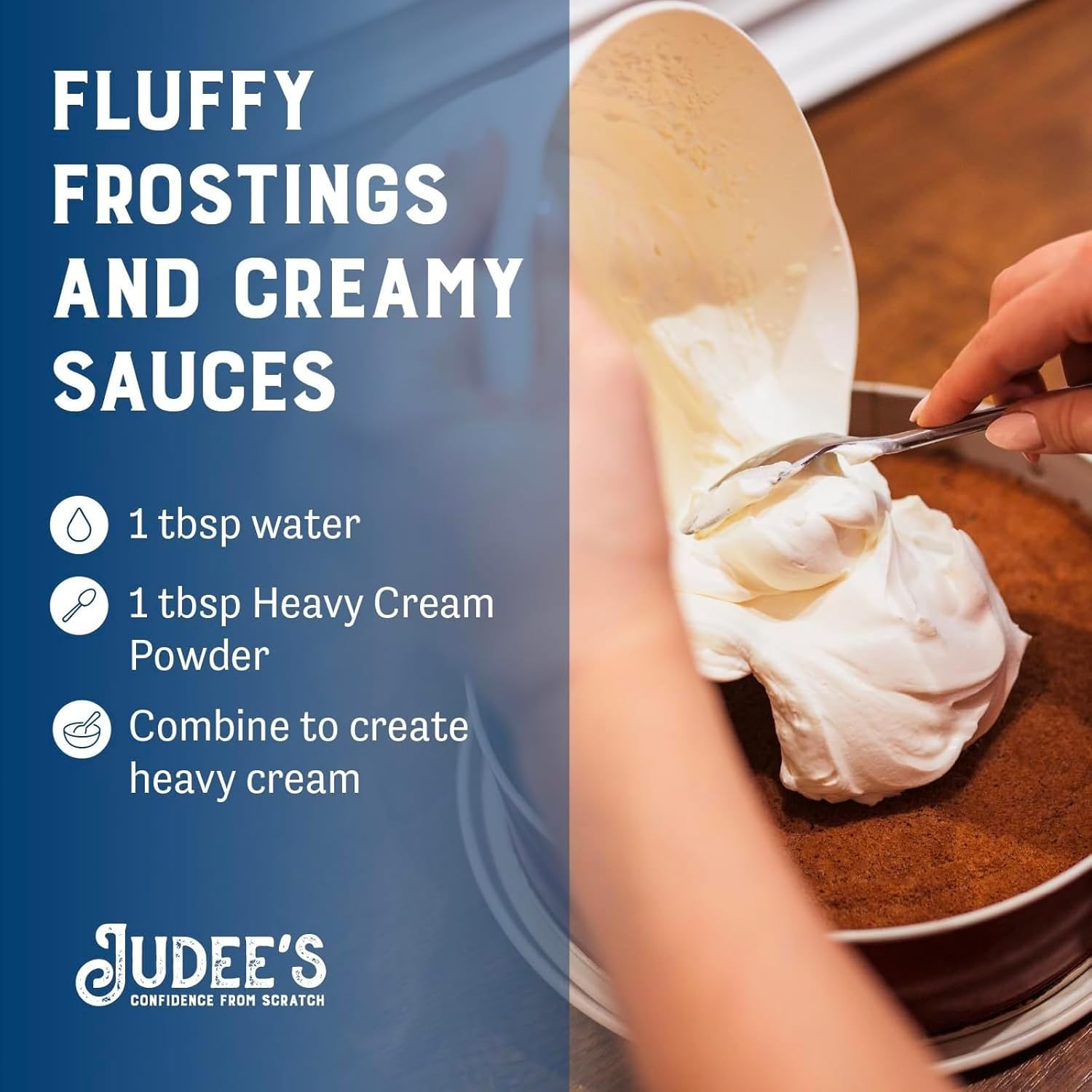 Thumbnail 4 de Judee's Gluten Free Heavy Cream Powder, 11 oz Shelf-Stable Baking Cream
