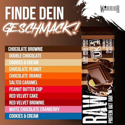 Thumbnail 5 de Warrior Raw Proteinriegel 12 × 75 g – Doppelte Schokolade