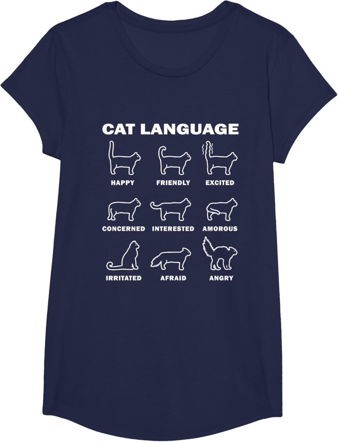 Thumbnail 4 de Maglietta Linguaggio del Corpo del Gatto 🐱