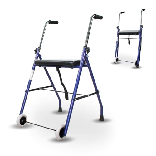 Mobiclinic® Emérita - Andador Plegable y Ajustable para Ancianos 🚶