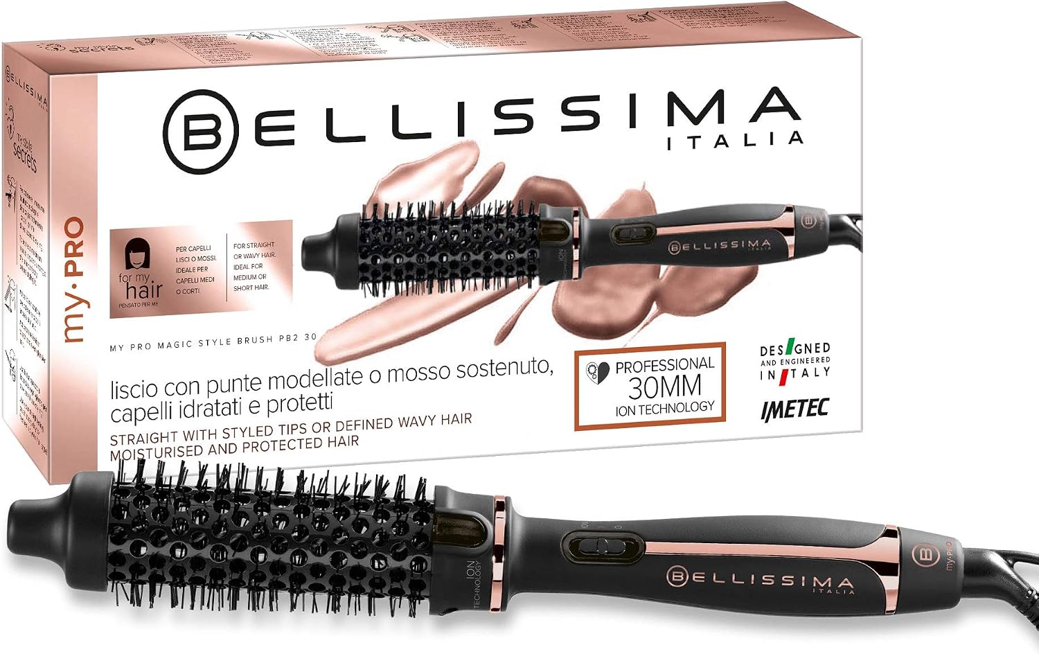 Detalle de Bellissima Imetec My Pro Magic Style Brush P2 30 mm