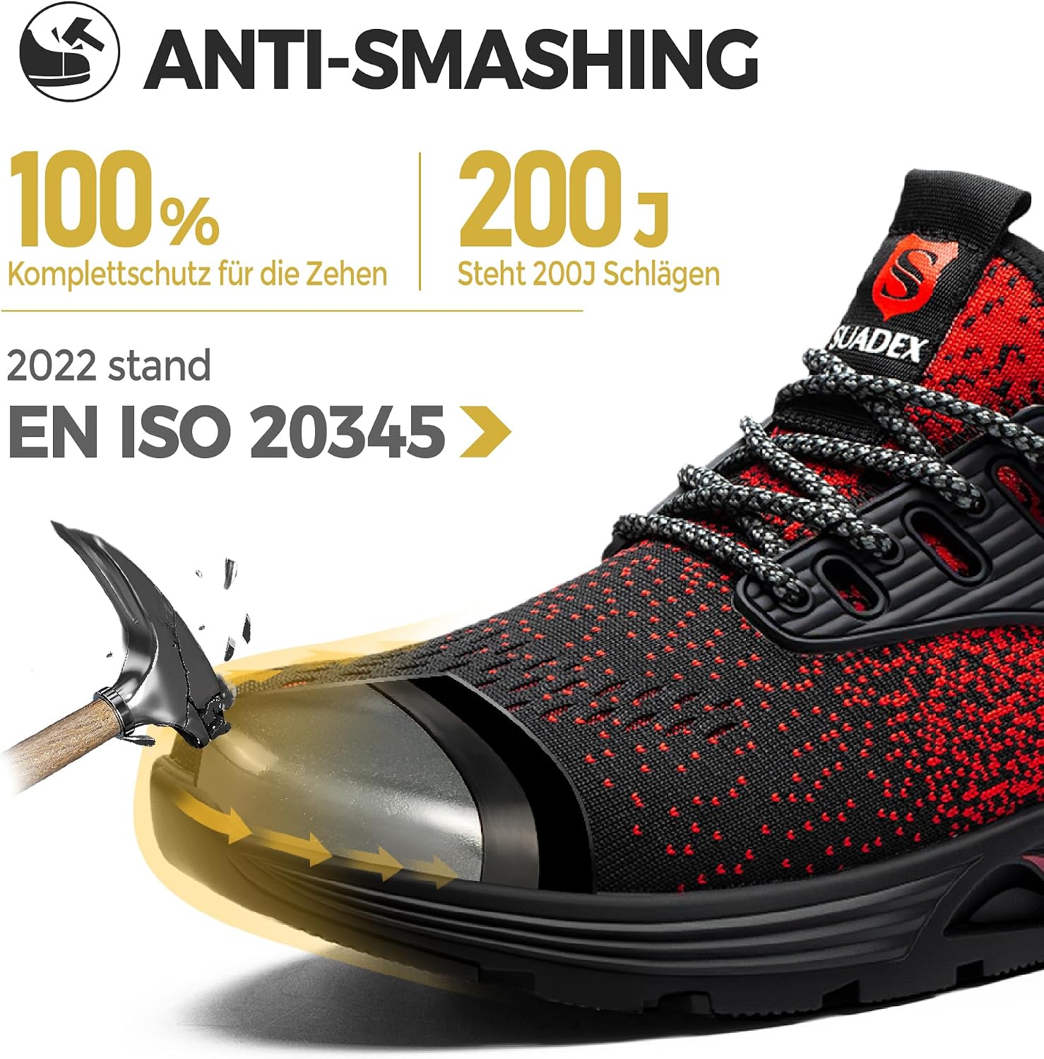 Detalle 2 de SUADEX Sicherheitsschuhe 37–48 EU