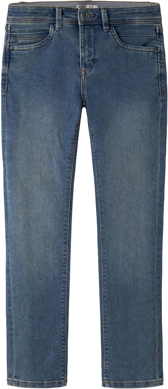 Detalle de NAME IT Boy Jeans Slim Fit – Jeans mit 71% Baumwolle, 27% Polyester, 2% Elasthan