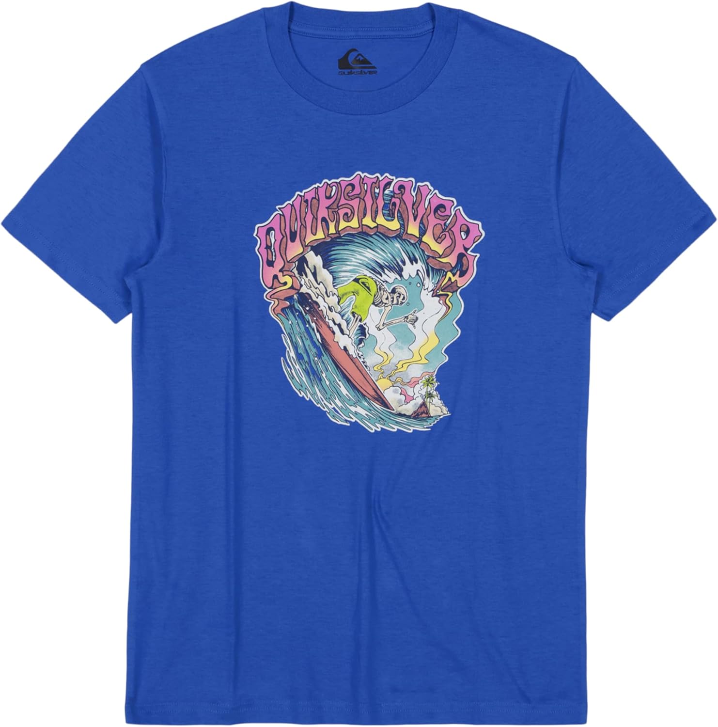 Thumbnail 5 de Quiksilver Boys' Short Sleeve Screen Print Graphic T-Shirt