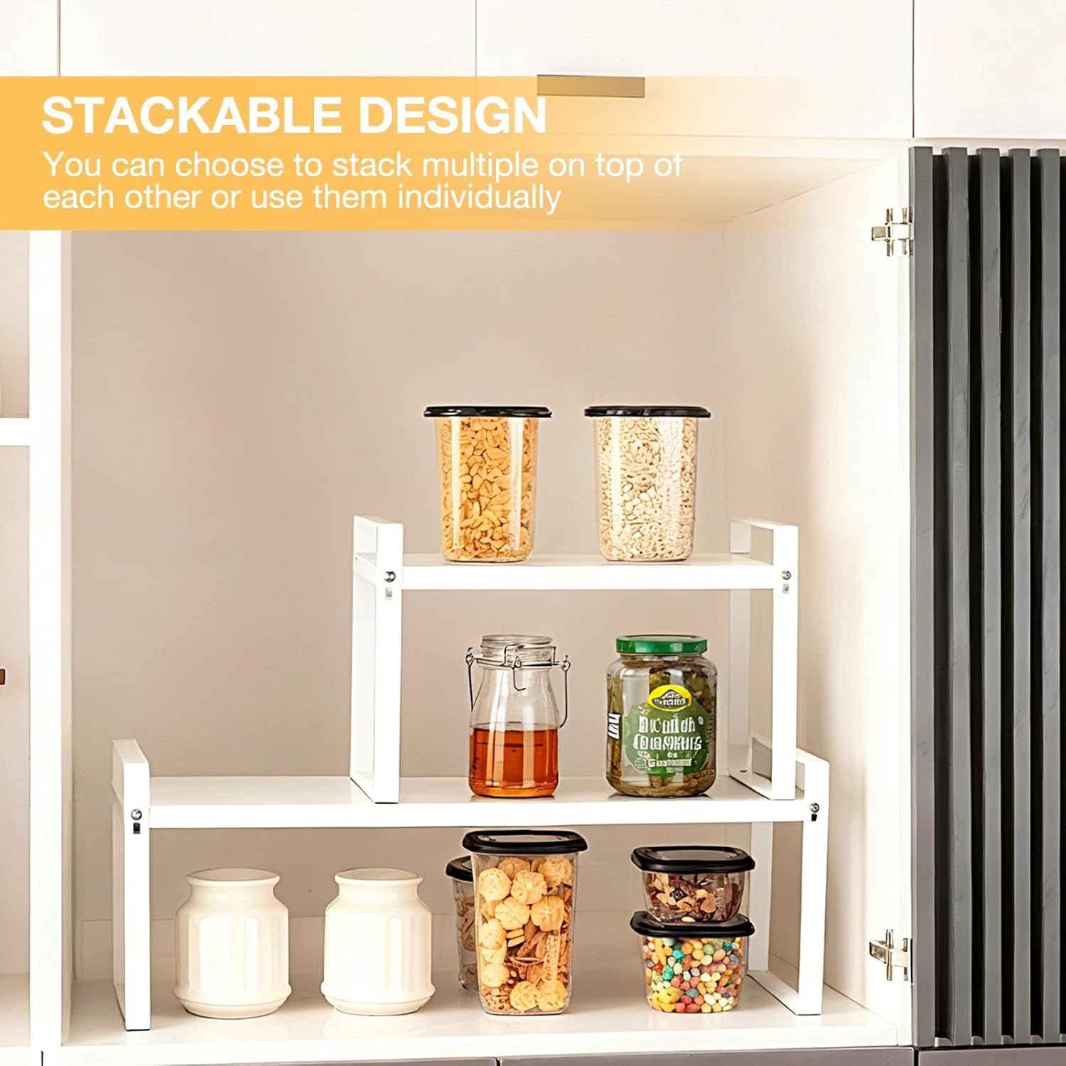 Thumbnail 1 de Cozary Scaffale da Cucina espandibile 37–63 cm