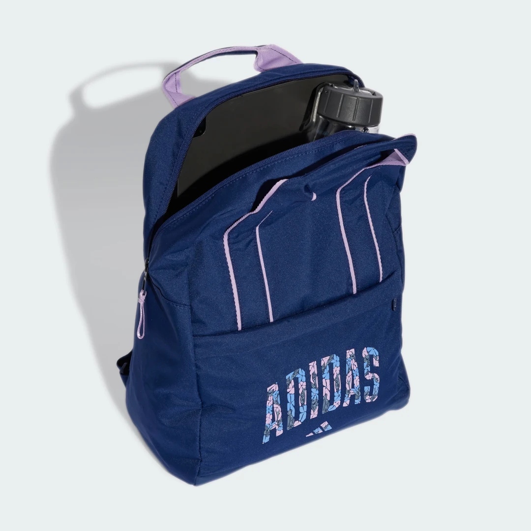 Detalle 2 de adidas Mochila Essential con estampado floral azul