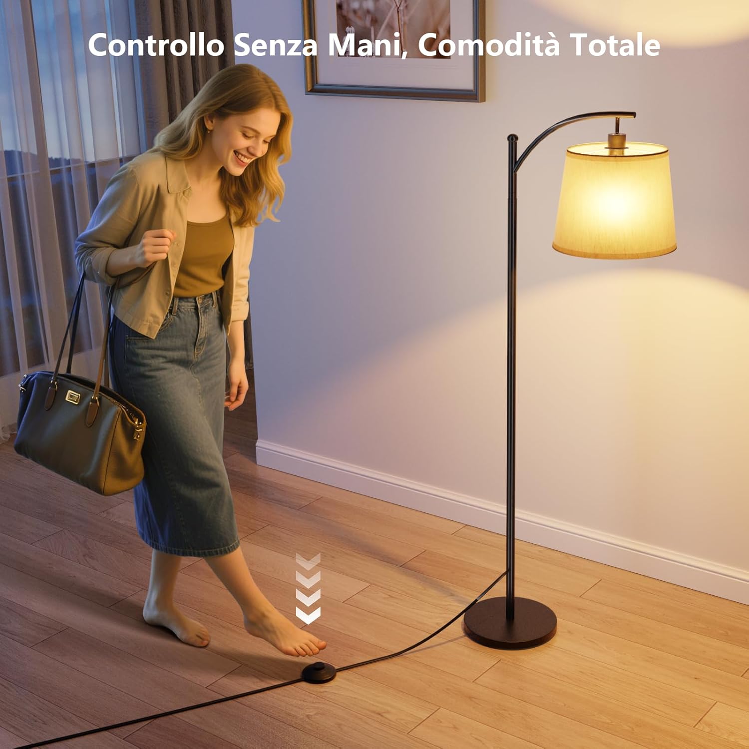 Thumbnail 3 de Miootly Lampada da Terra Piantana