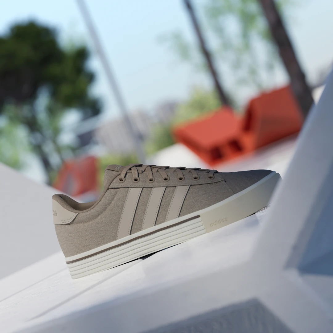 Detalle de Zapatilla Daily 4.0 de Adidas: verde casual para uso diario