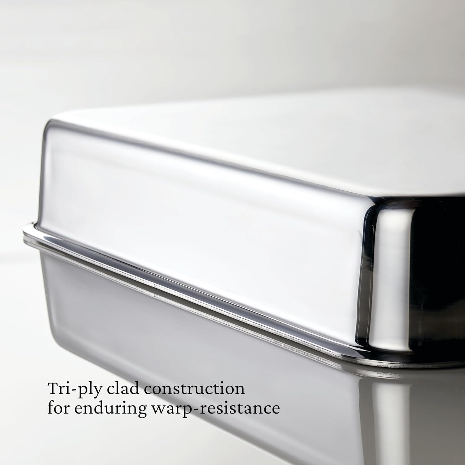 Thumbnail 2 de Hestan Provisions OvenBond 9" x 13" Tri-Ply Rectangular Stainless Steel Baking Pan