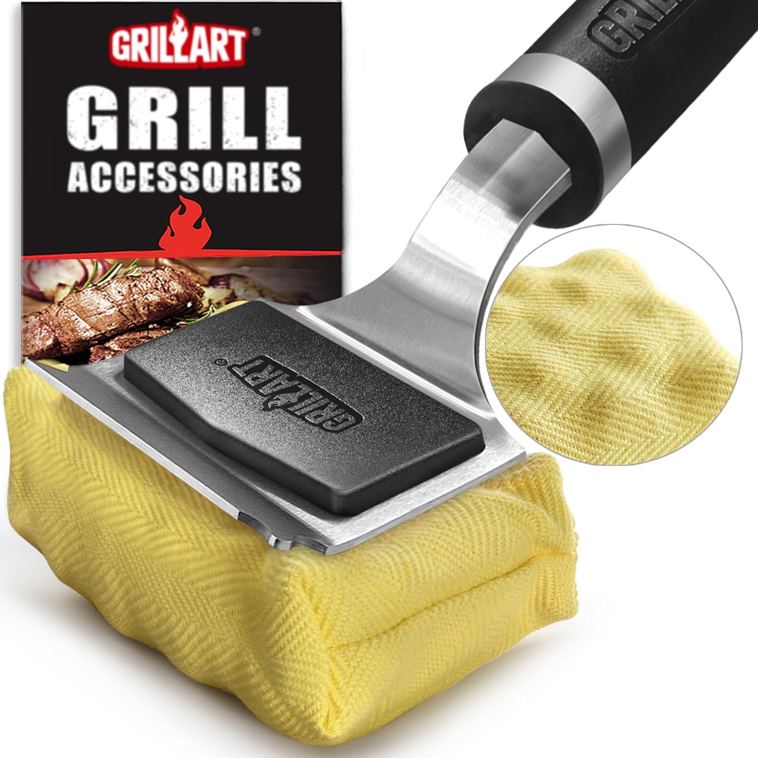 GRILLART Grill Brush Steam Cleaner 17