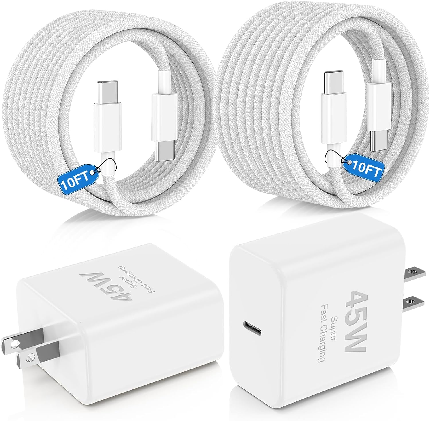 Detalle de 40W USB C Fast Charger 2-Pack for iPhone