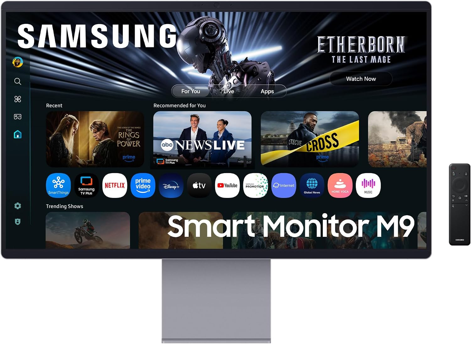 Detalle de Samsung Smart Monitor M9 32 pollici 4K
