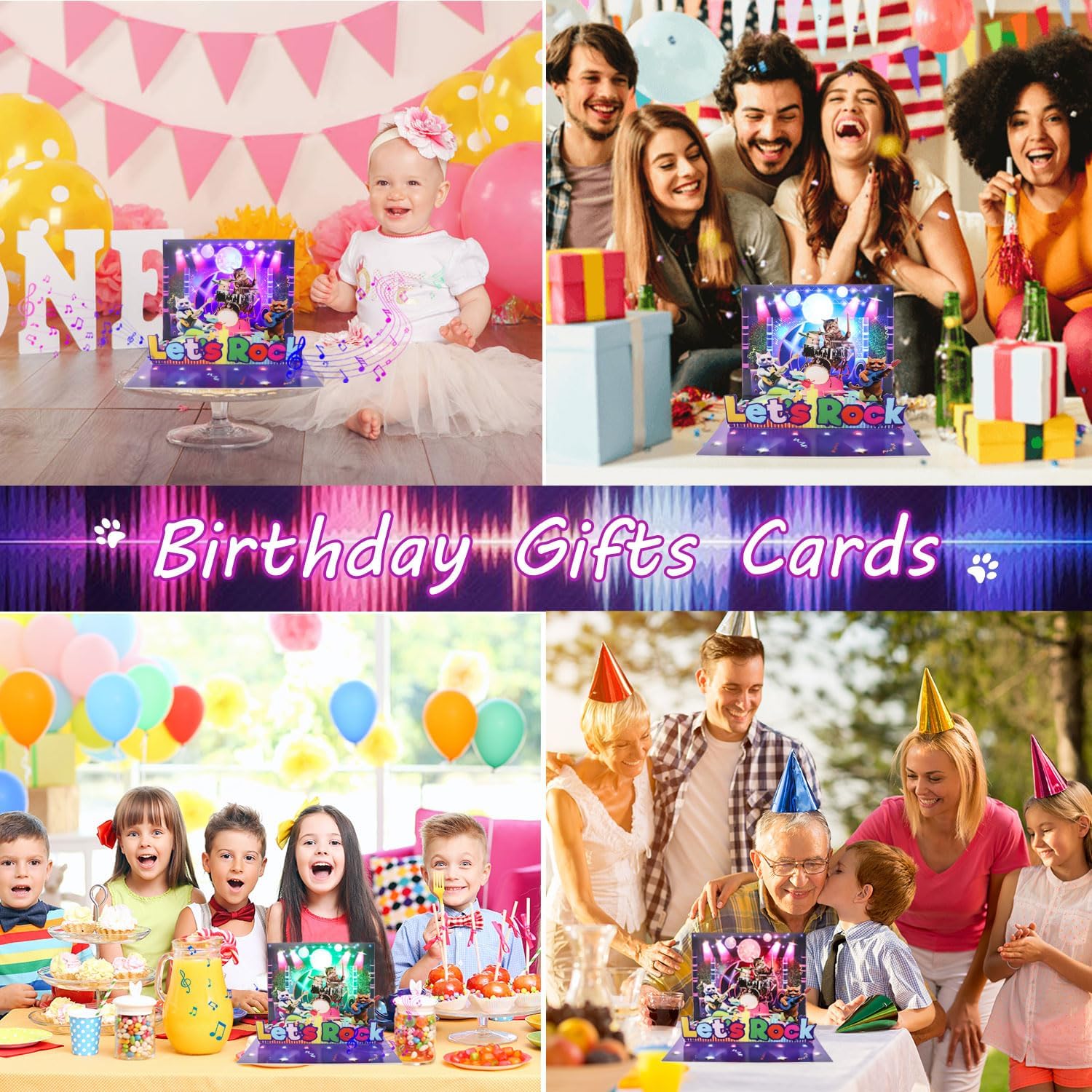 Detalle 2 de Bevbovcard 3D Pop-Up Cat Birthday Card