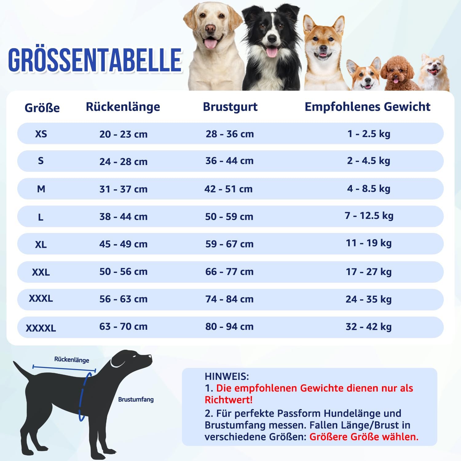 Detalle 2 de Eyein Hundebody nach OP – atmungsaktiver, weicher Einteiler mit Reißverschluss und Gürtel (Grau, XL)