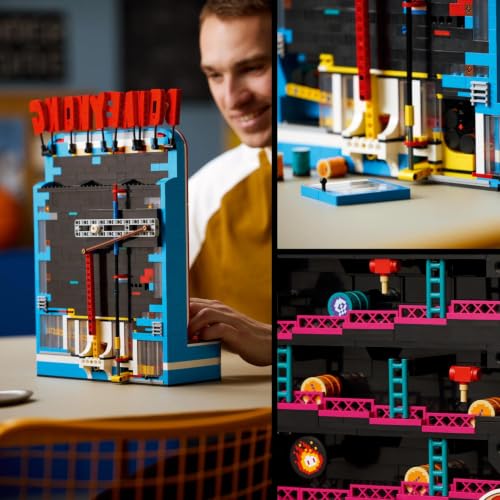 Thumbnail 7 de LEGO Super Mario Jeu d'arcade Donkey Kong 72051 – Authentiqe reproduction culte pour adultes