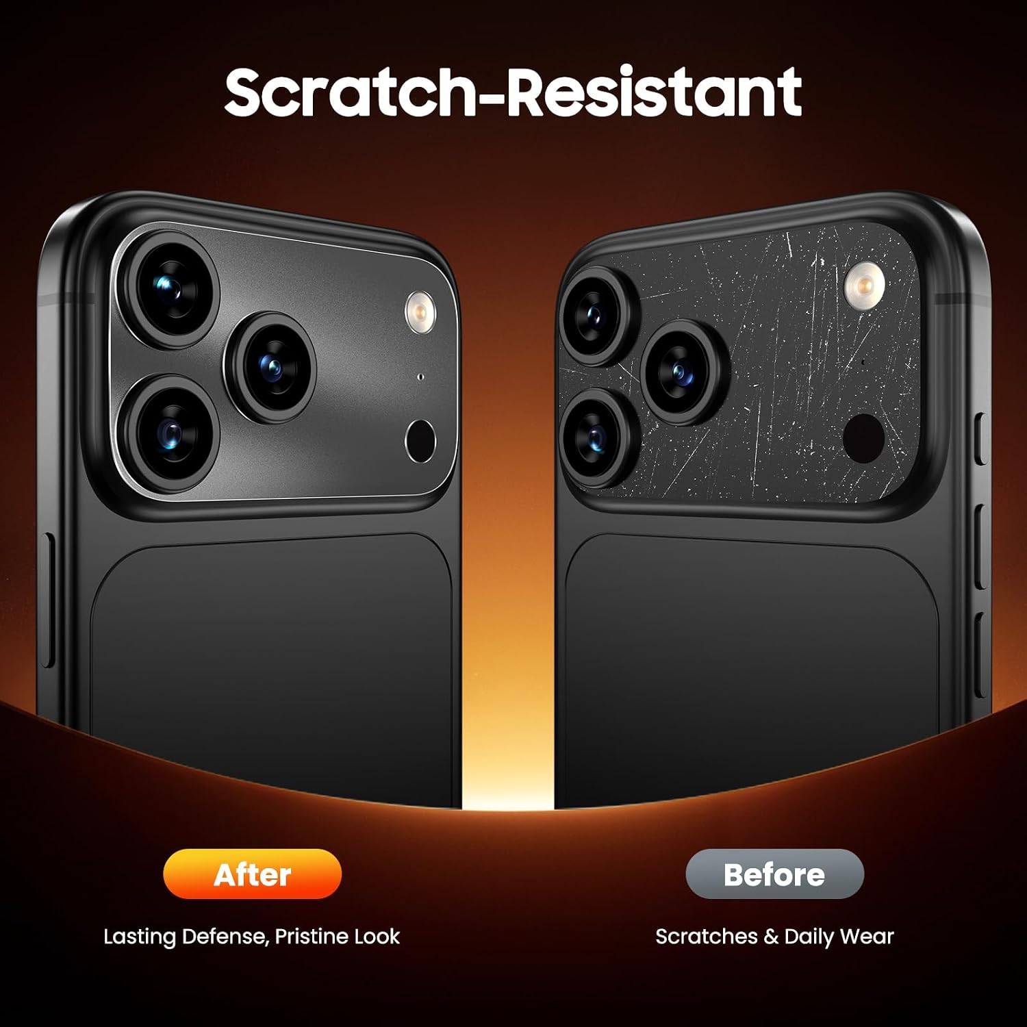 Detalle de Uyiton iPhone 18 Pro Max Camera Plateau Protector, 3-Pack Matte PET Film