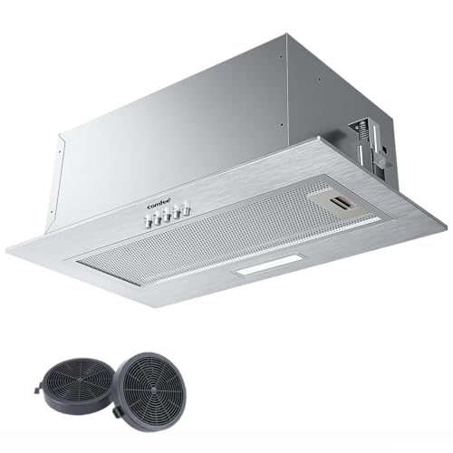 Detalle de COMFEE' BIHT17SS-52: Hotte aspirante encastrable 400 m³/h, 52 cm