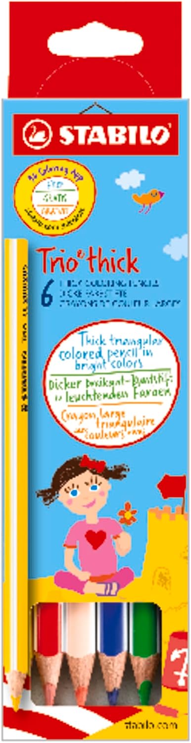 Thumbnail 6 de STABILO Dreikant-Buntstift Trio dick – 18er Pack