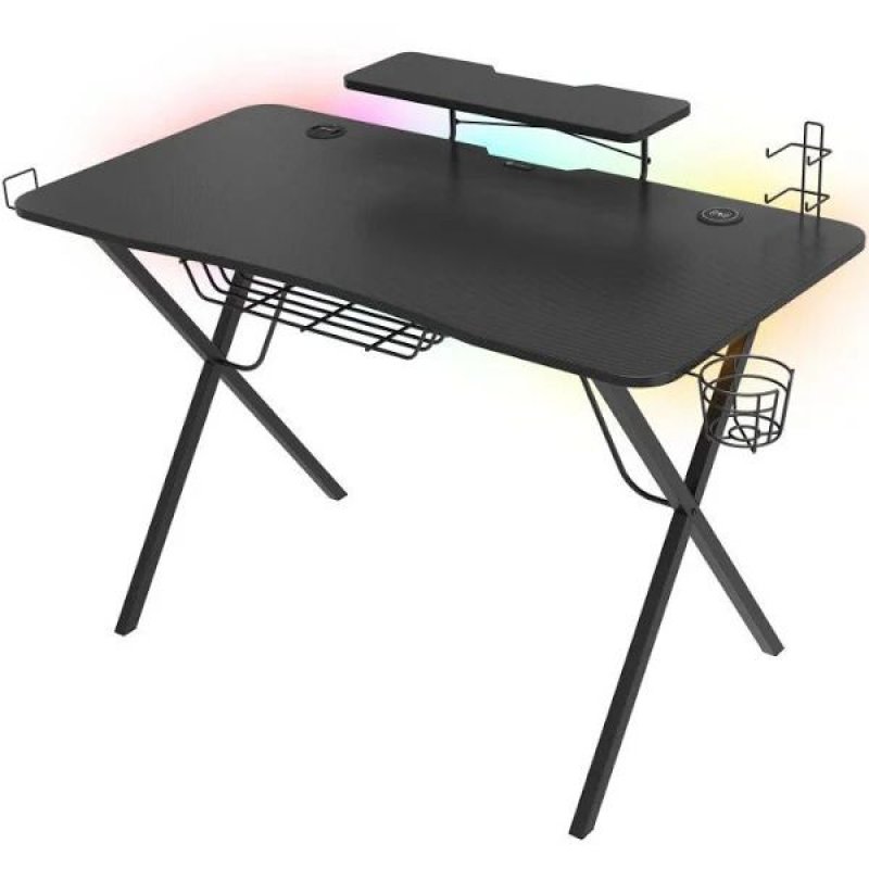 Detalle de Genesis Holm 300 RGB mesa gaming 1,2 m