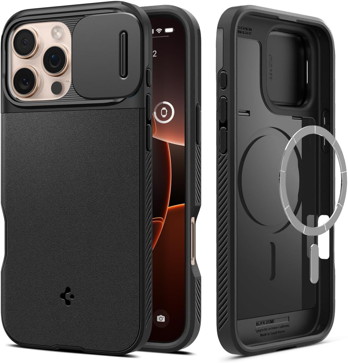 Spigen Coque iPhone 16 Pro Max Optik Armor 6,9 pouces ⚙