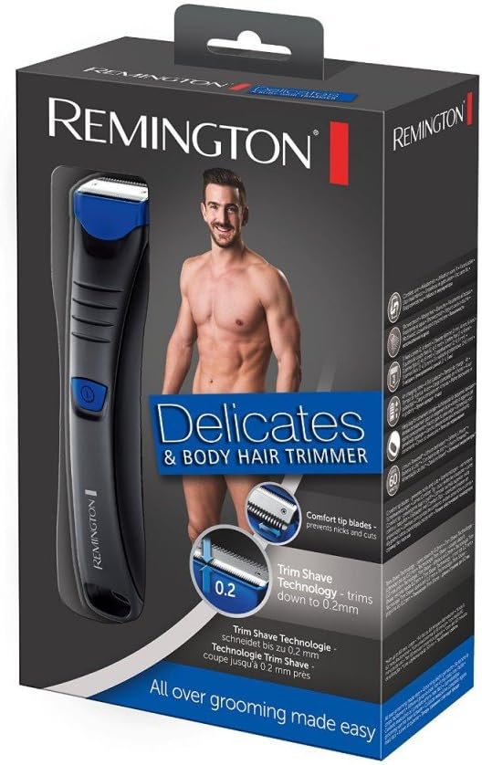 Thumbnail 2 de Remington Haartrimmer Intimbereich & Körper BHT250 (100% wasserfest, 0,2 mm) mit 2 Klingen und 3 Aufsteckkämmen