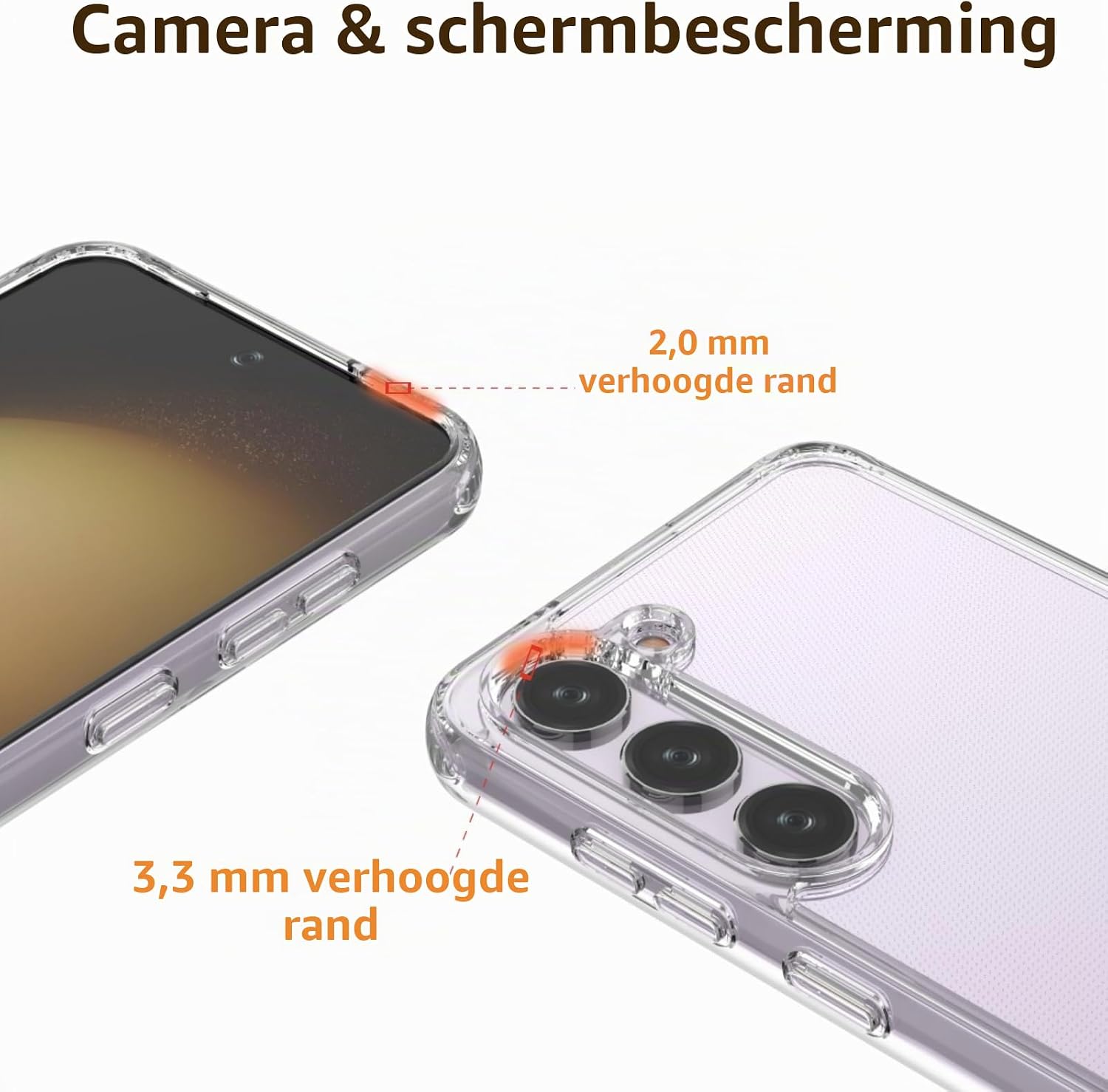 Thumbnail 2 de Vaykwo Galaxy S24 telefoonhoesje met verstelbaar, afneembaar koord, grijs