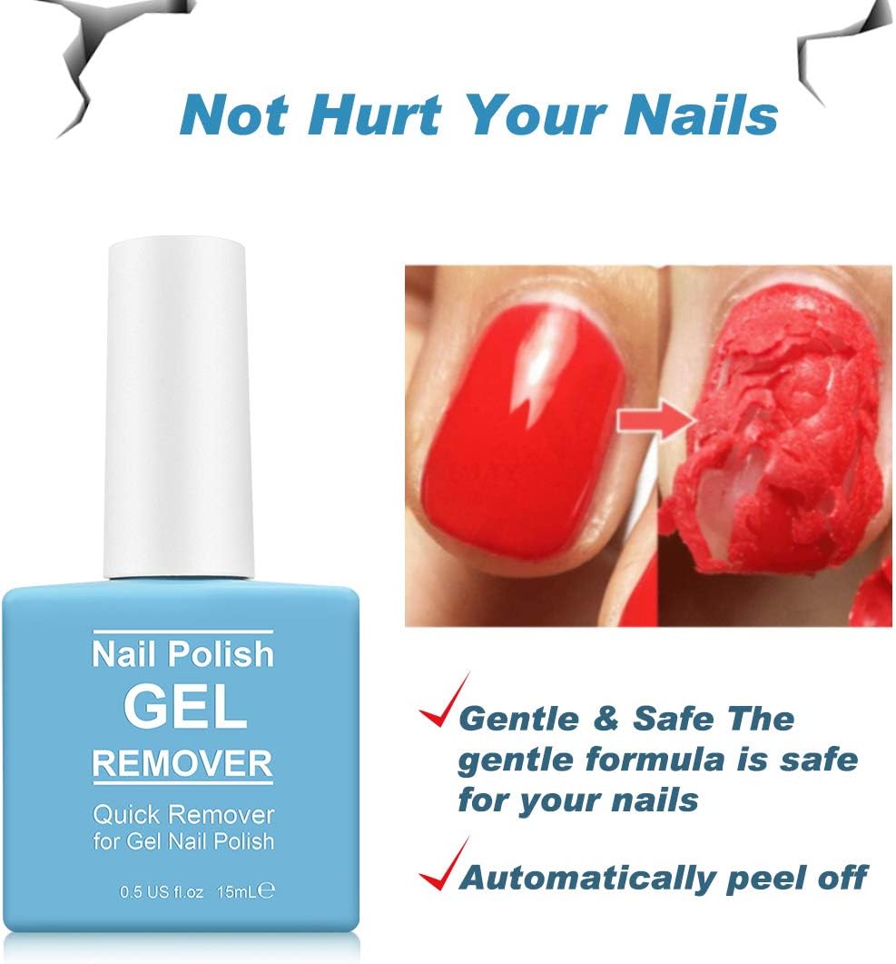 Detalle de Dissolvant vernis gel Paquet de 2 💅