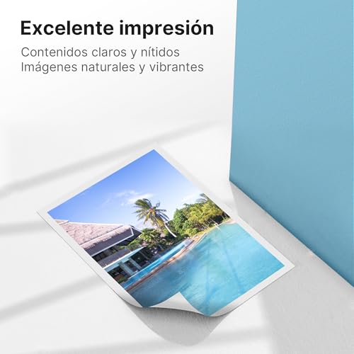 Detalle de Tiorumcs 302 XL Cartuchos para HP 302 XL Negro y Color (2-Pack) compatibles, HP Envy 4520/4524