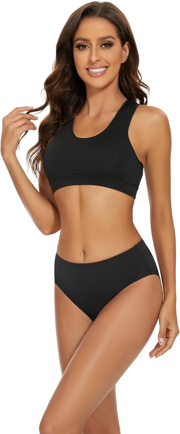 Thumbnail 4 de Leovqn Period Swimwear Leakproof Bottom: Waterproof, UPF 50+ Swim Brief for Teens, Women