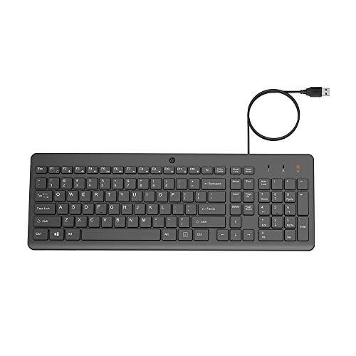 HP 150 clavier QWERTY espagnol, LED, USB-A, 12 raccourcis ⚙️
