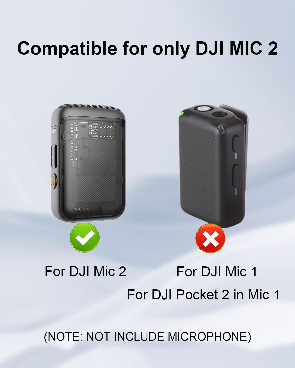 Detalle 2 de SEYUGOPTI Furry Microphone Windscreen for DJI Mic 2