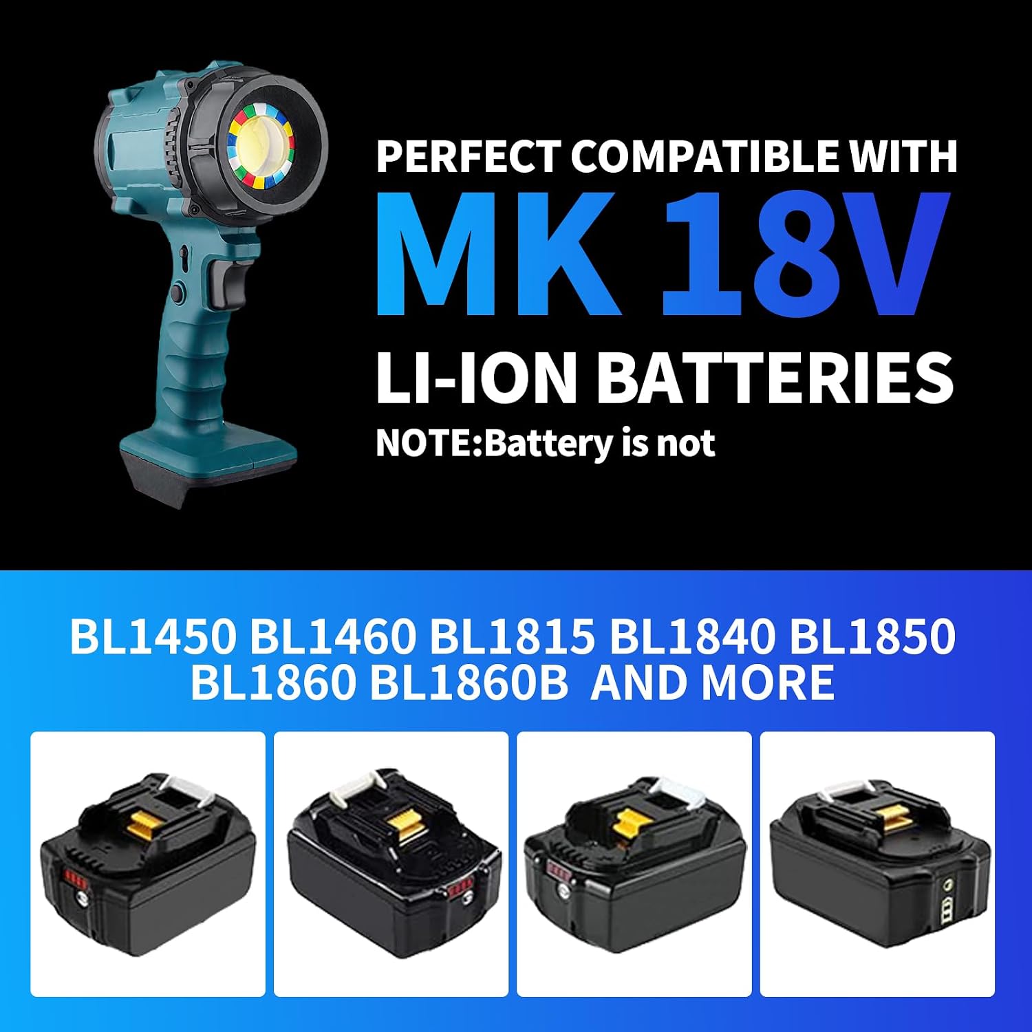 Detalle 2 de LETOUR 18W cordless work light