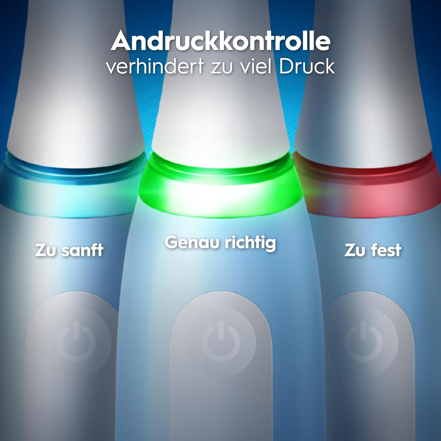 Detalle 2 de Oral‑B iO Series 3 Plus elektrische Zahnbürste, 3 Aufsteckbürsten 🪥