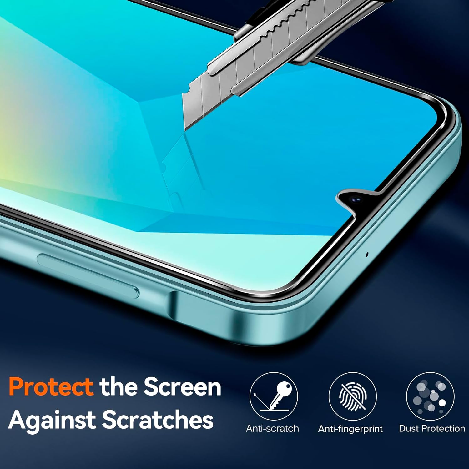 Thumbnail 1 de ivoler Cover for Samsung Galaxy A16 Clear Case 2 Pack