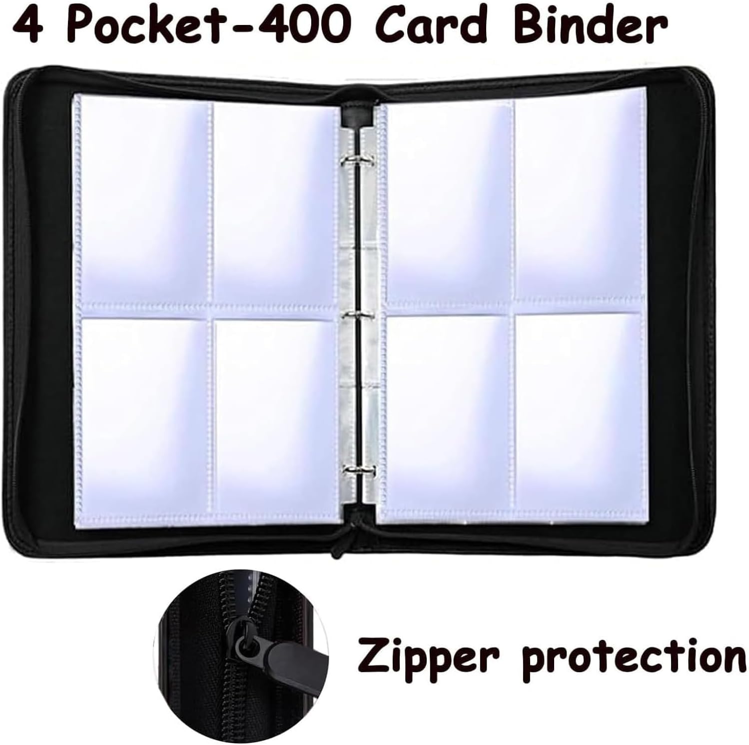 Thumbnail 4 de Card Binder 400 Pockets Extra Large Trading Card Album 📚