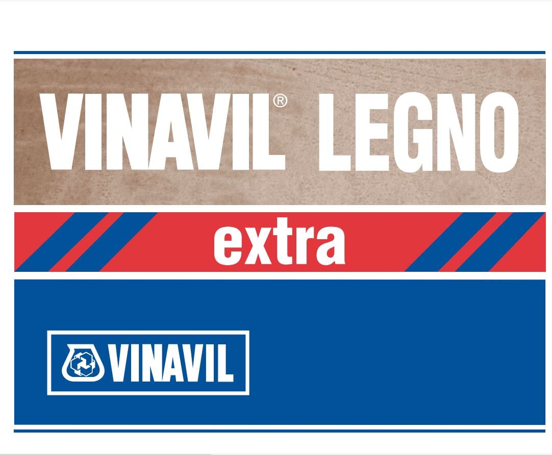 Detalle de Vinavil Legno Extra: Colla a base d’acqua da 1 kg per legno, impiallacciature e laminati
