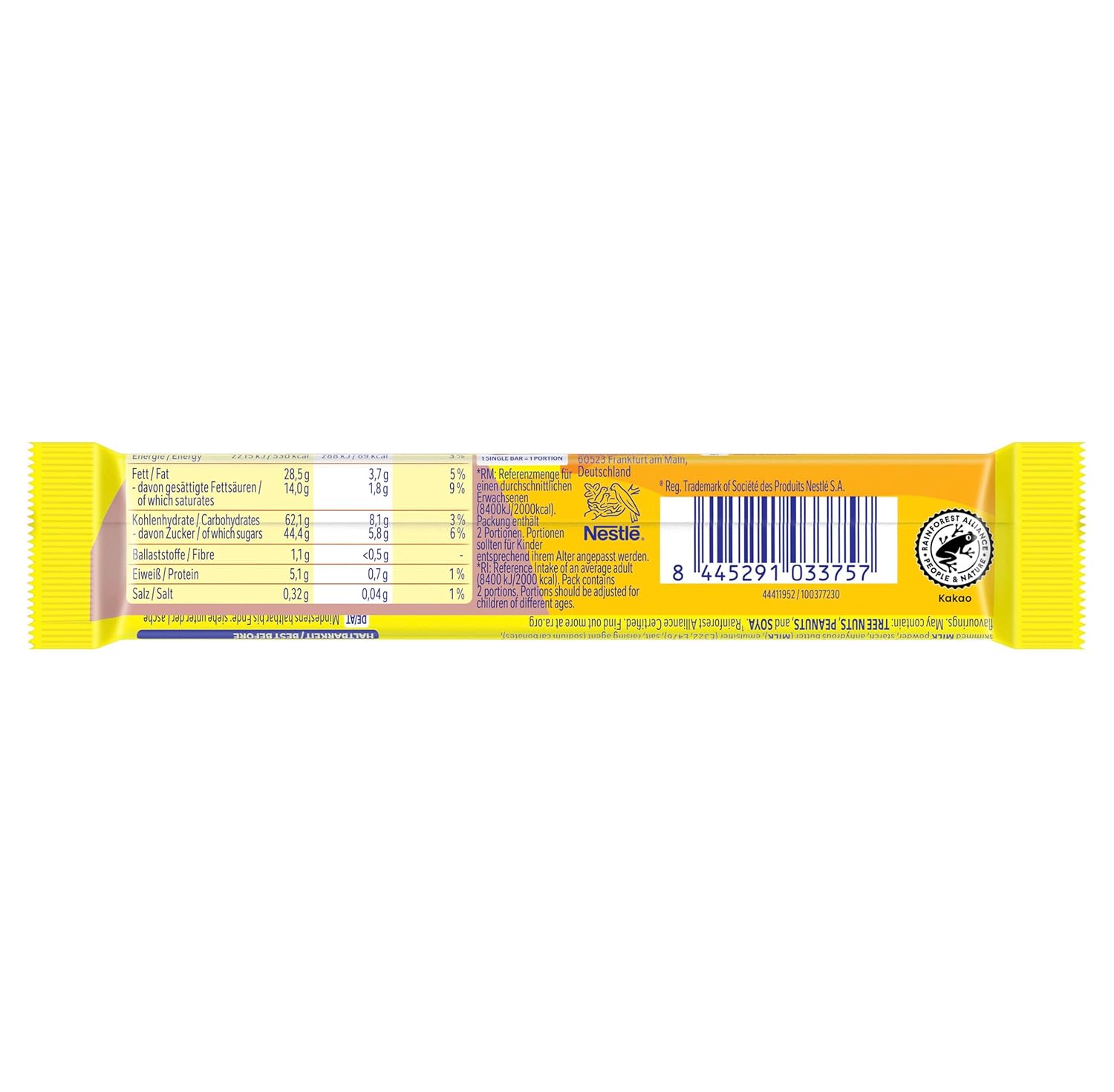 Thumbnail 1 de Nestlé NESQUIK Knusperwaffel als Riegel im 30er Pack (à 2 x 13 g)