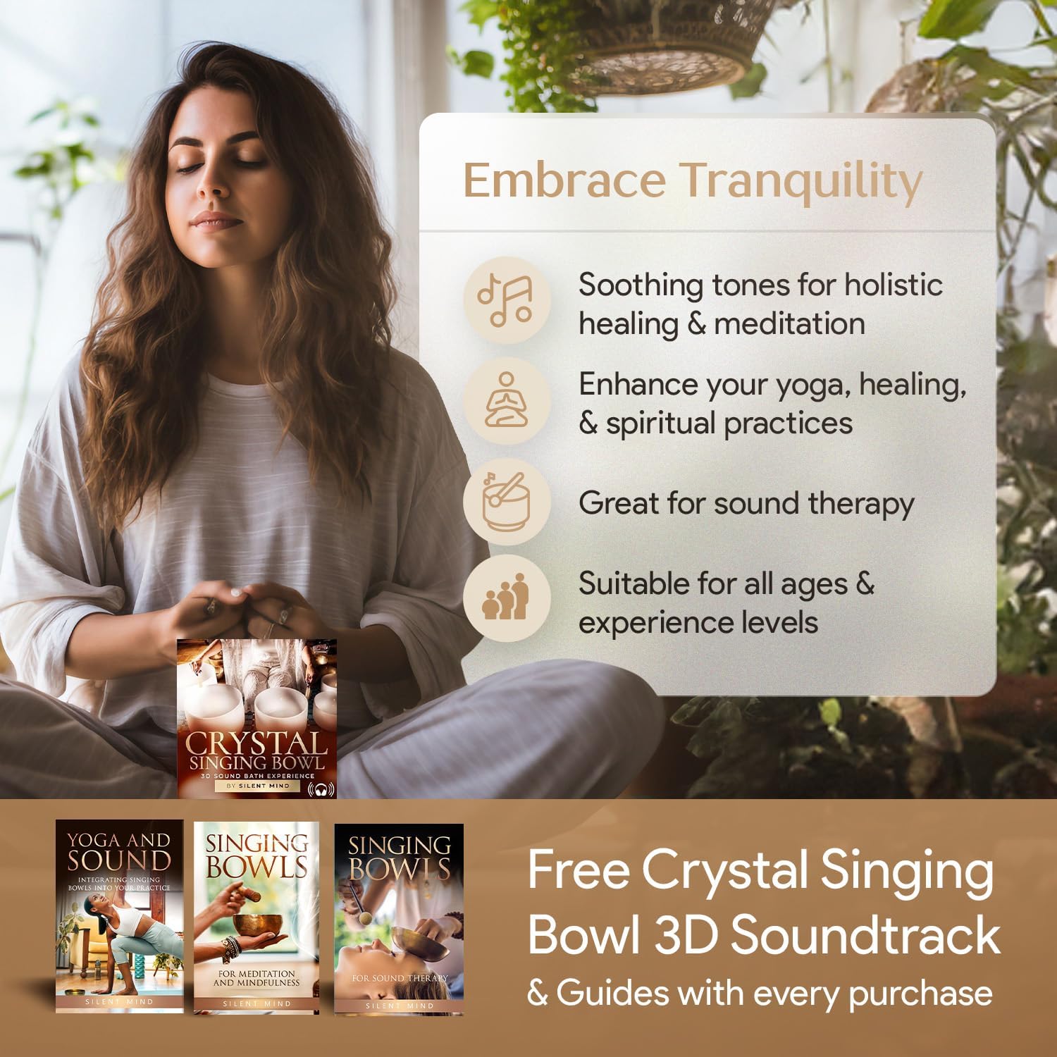 Thumbnail 5 de Silent Mind Tibetan Singing Bowl 🧘
