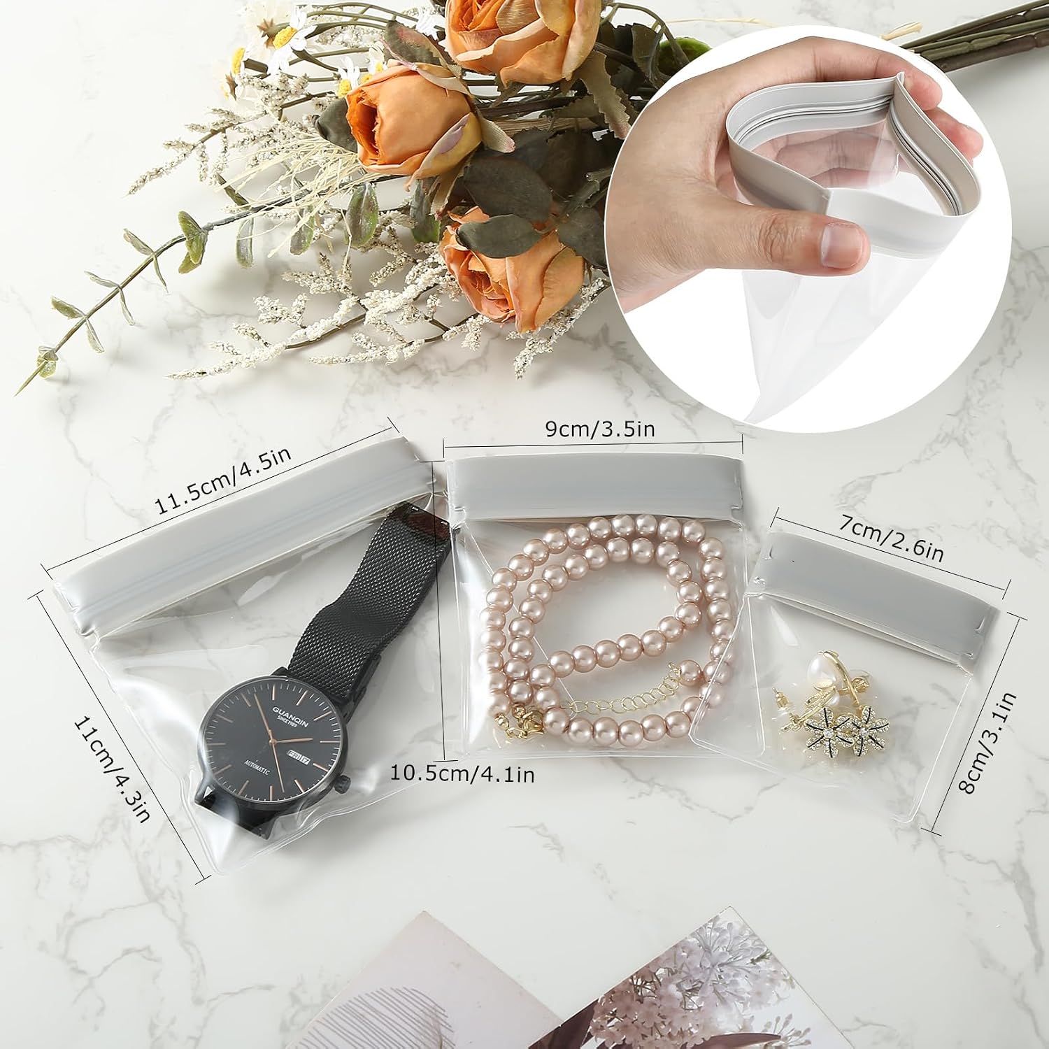 Thumbnail 4 de homchen Hanging Toiletry Bag 4 Compartments 28cm