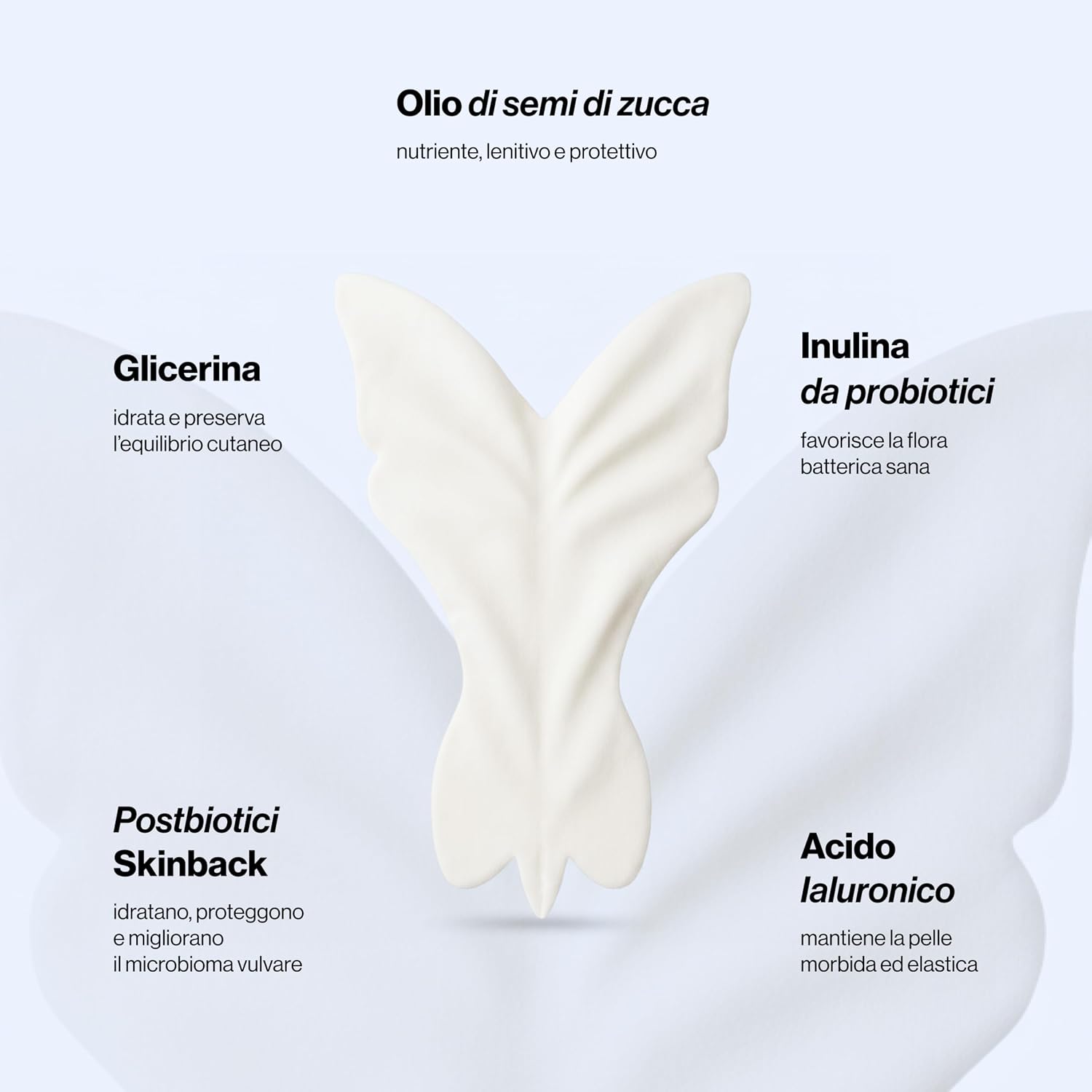Detalle de Rebeya Maschera Vulvare Mia Libre – Confezione da tre, maschera intima idratante e lenitiva