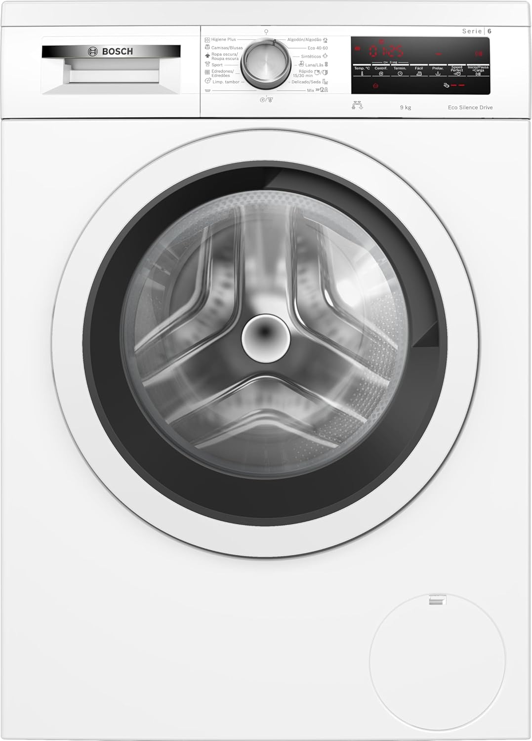 Thumbnail 3 de Bosch Serie 6 WUU28T8XES: lavadora libre instalación de 8 kg con EcoSilence y acero antihuellas