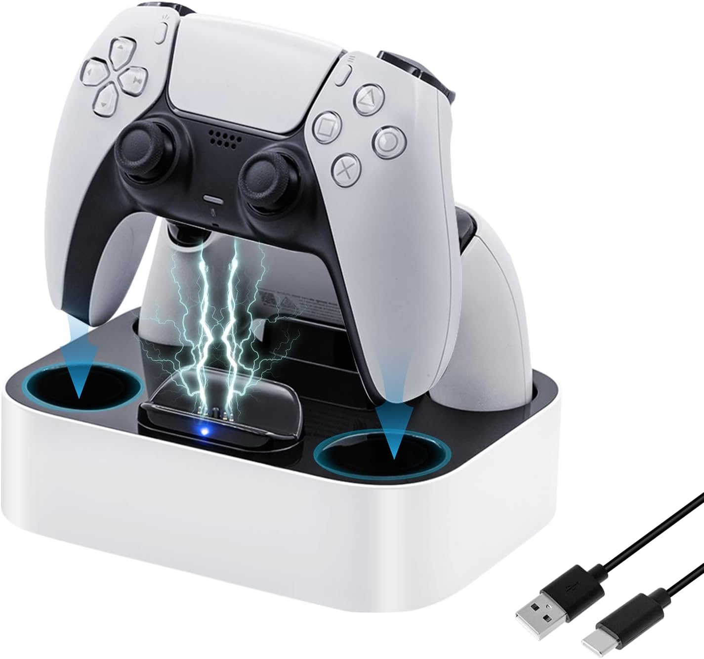 Detalle de Tolesum PS5 Controller Ladestation 5V/2,2A