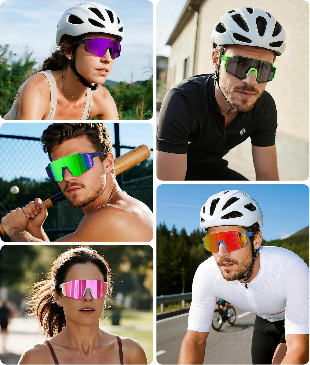 Thumbnail 1 de STORYCOAST Polarized Sports Sunglasses for Cycling, Running, TAC Lenses