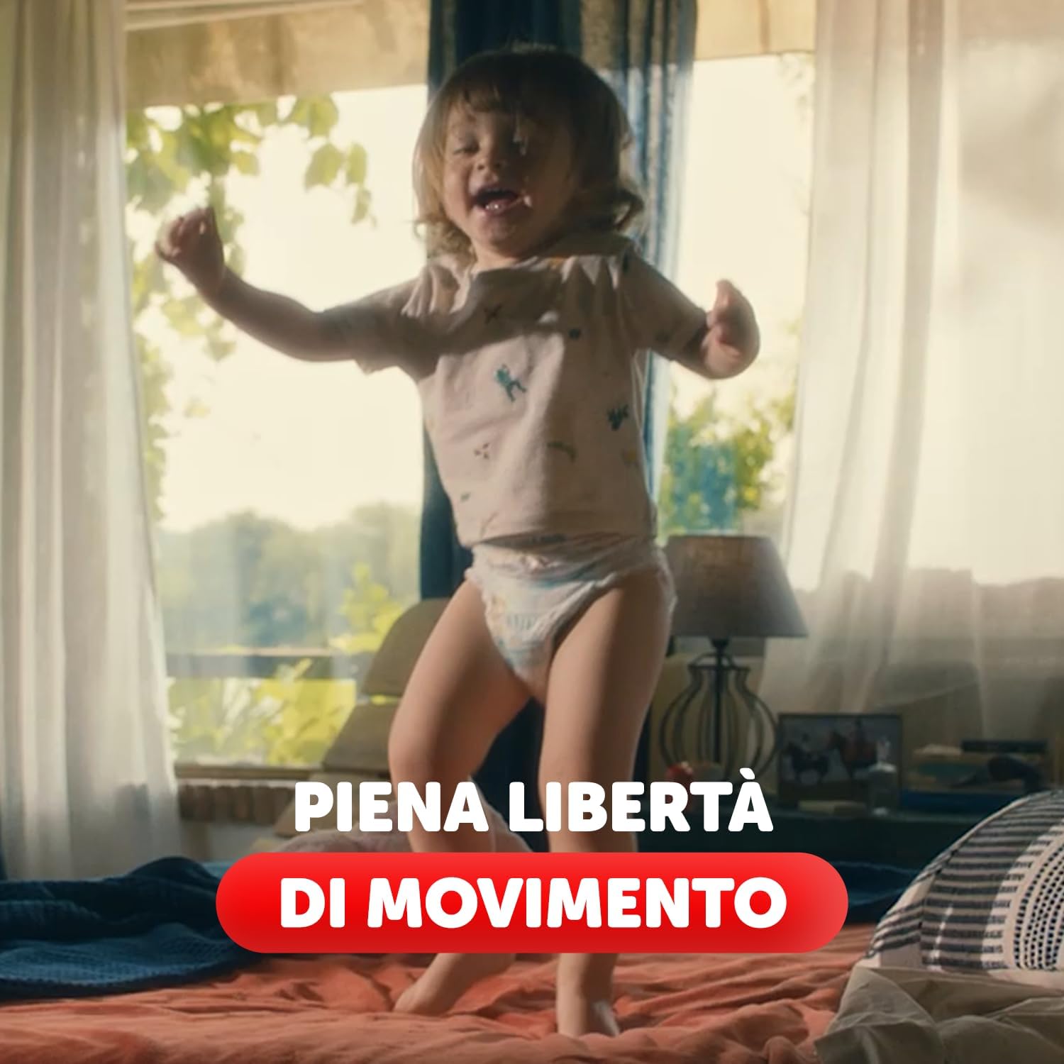 Thumbnail 1 de Pampers Baby Dry Mutandino XL Taglia 6 (15+ kg) – Formato Scorta con Stop&Protect, 12h di asciutto e Cambio Facile