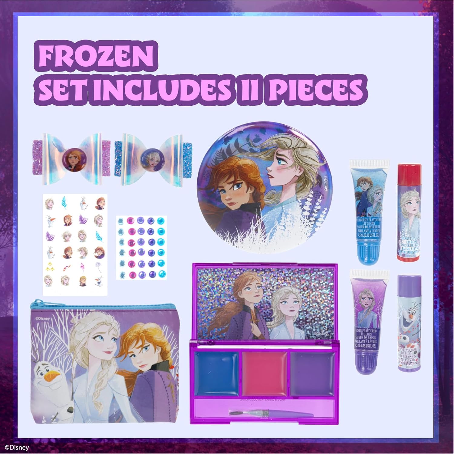 Thumbnail 1 de Disney Frozen Townley Girl set maquillaje niñas