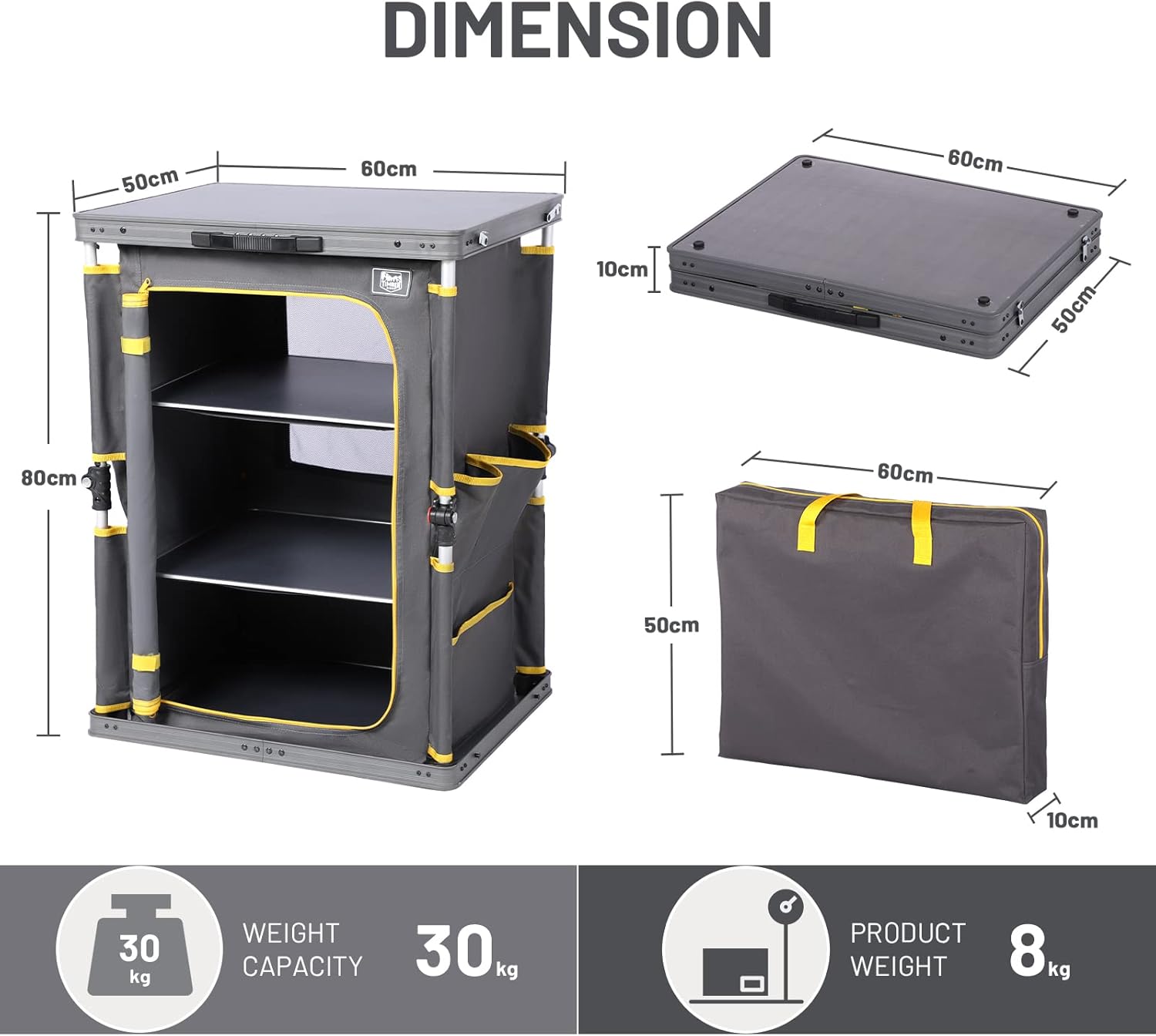 Thumbnail 2 de Timber Ridge Compact camping storage unit
