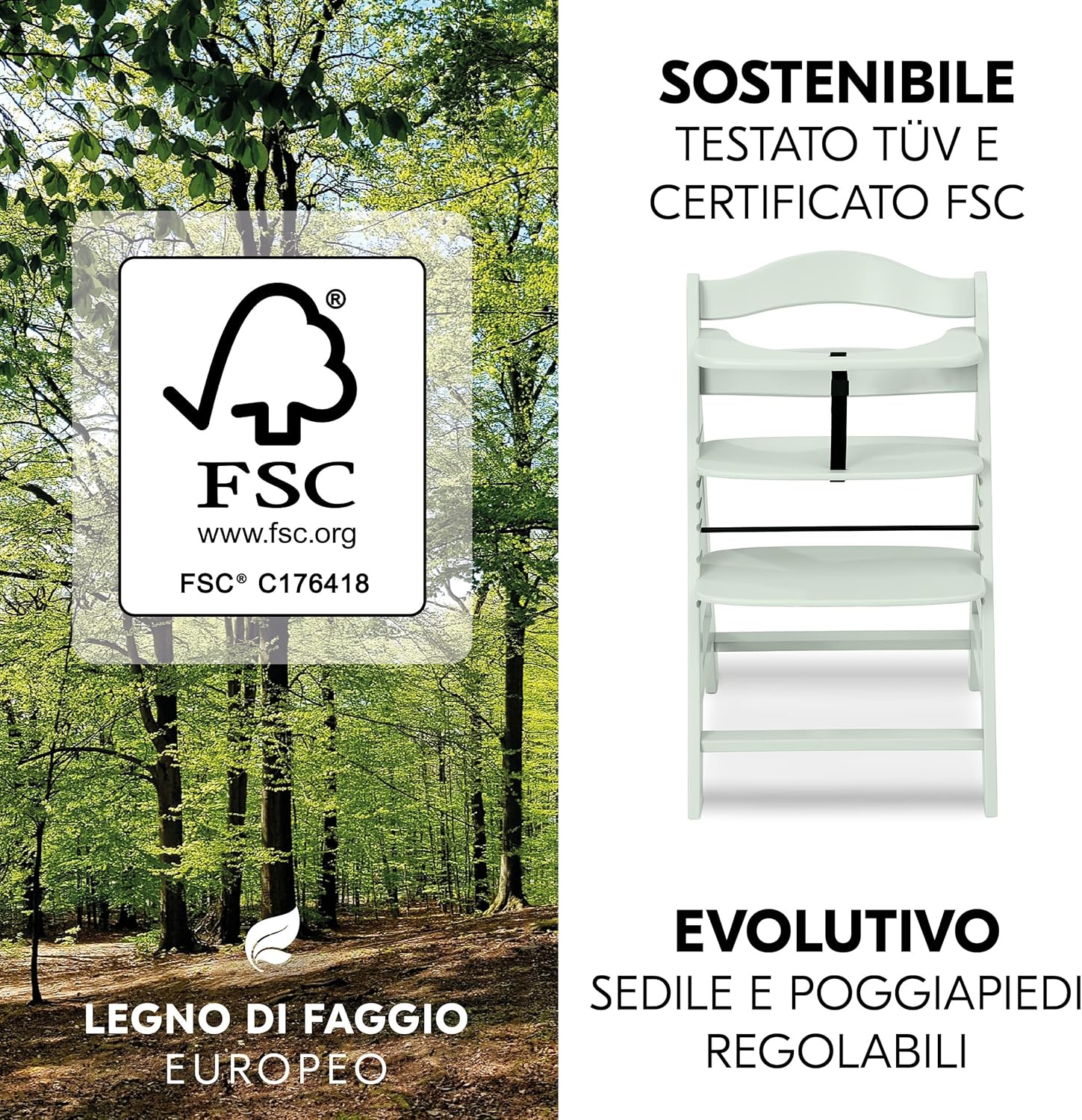 Thumbnail 5 de hauck Alpha Plus seggiolone evolutivo 90 kg