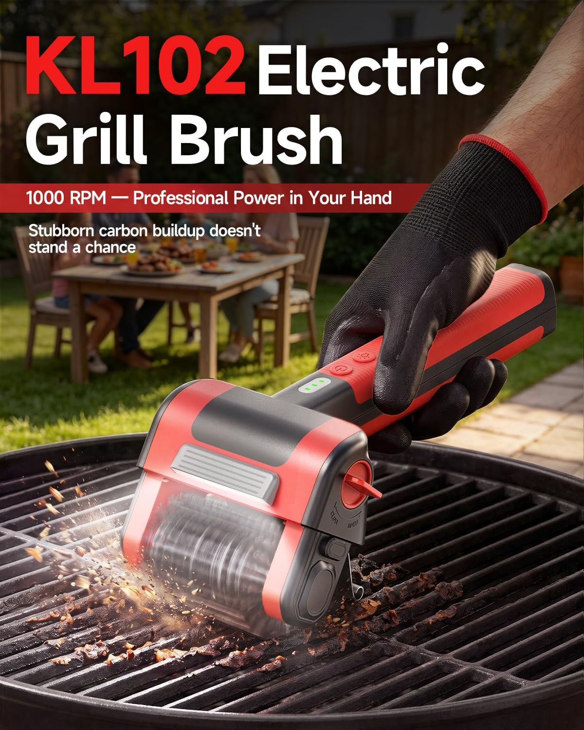 Detalle de TOXOT Electric Grill Brush KL102
