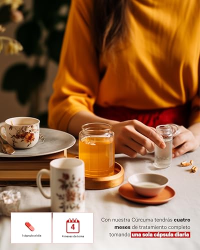 Detalle 2 de NUTRIBRAIN Cúrcuma con Jengibre, 10.300 mg