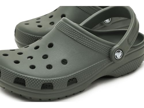 Thumbnail 5 de Crocs Unisex Kids, Classic Clog K in Field Green (1 UK) - A practical everyday staple